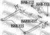 FEBEST NAB-112 Control Arm-/Trailing Arm Bush